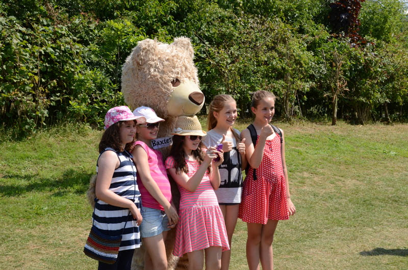 12x8 Baxterbear with the Guests