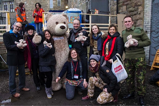 Group Photo of Cool Crew and Joel Mason with Baxterbears