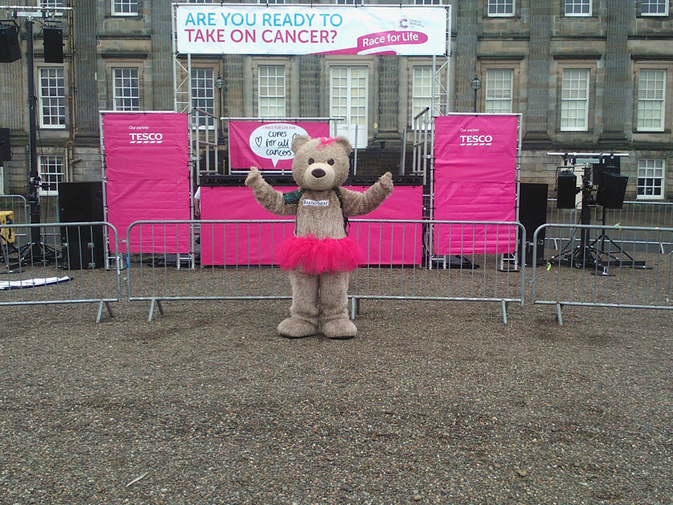 Baxterbear Race for Life