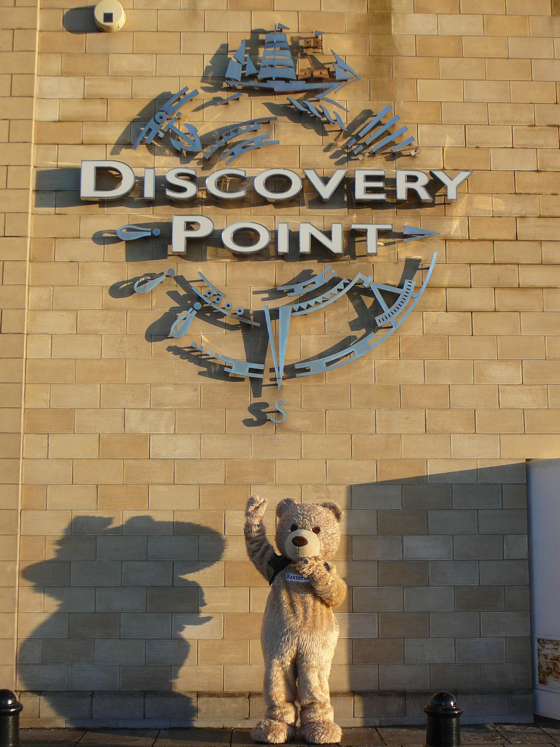 Baxterbear at Discovery Point Dundee
